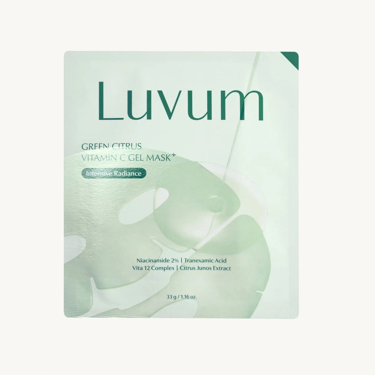 Luvum Green Citrus Vitamin C Gel Mask Plus